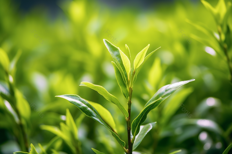 绿色清新安吉白茶茶芽特写摄影,高清,摄影图,摄影图片,图片大全,摄影图免费下载